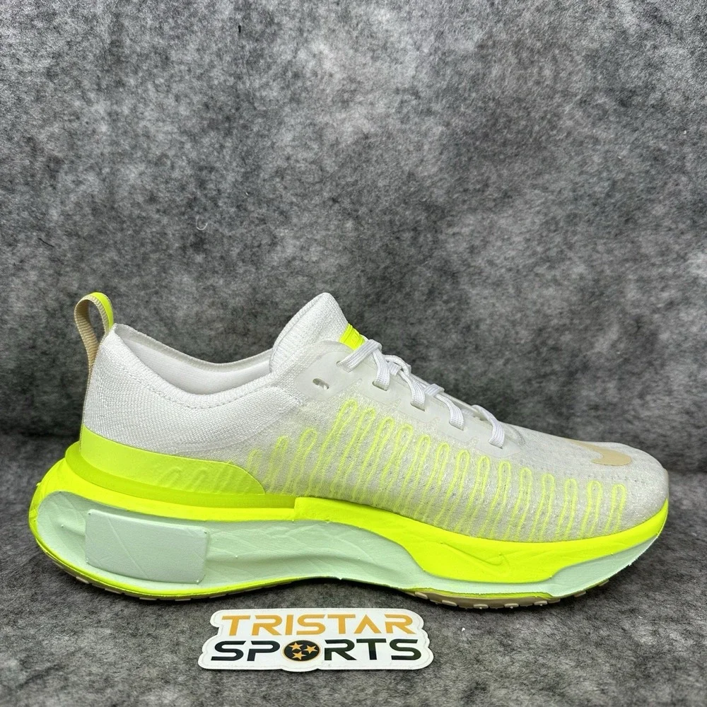 Nike ZoomX Invincible 3 Running Shoes Mens Size 8 White Volt Sail DR2615-104
